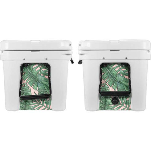 Spring Palm Leaves YETI Tundra 35 Hard Cooler Skin