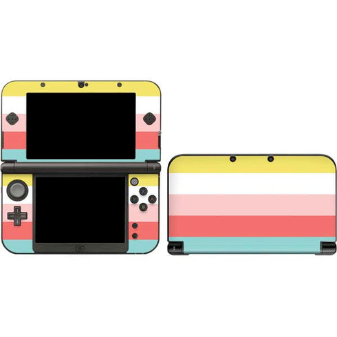 Spring Stripes 3DS XL 2015 Skin