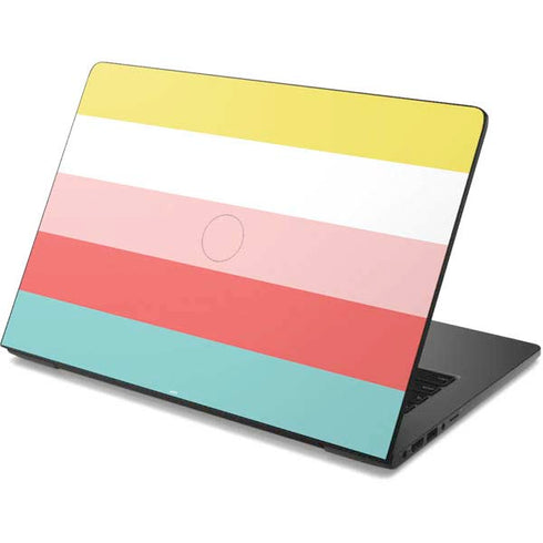Spring Stripes Dell Chromebook Skin