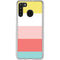 Spring Stripes Galaxy A21 Clear Case