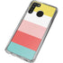 Spring Stripes Galaxy A21 Clear Case
