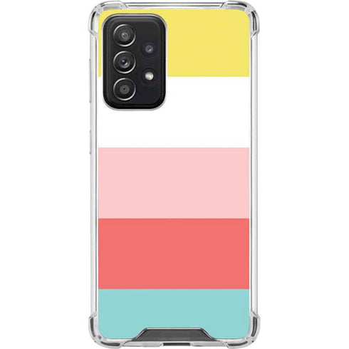 Spring Stripes Galaxy A52 5G Clear Case