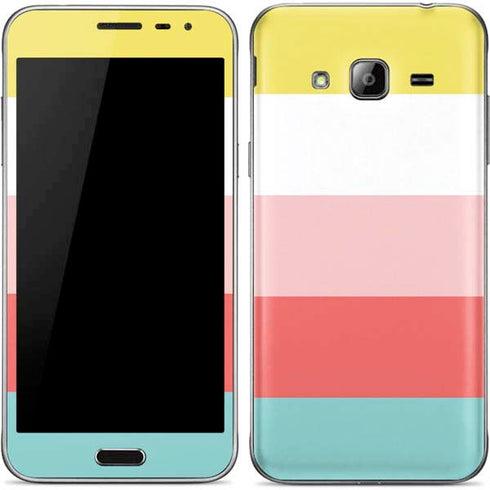 Spring Stripes Galaxy J3 Skin