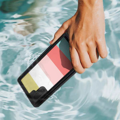 Spring Stripes Galaxy Note 10 Waterproof Case