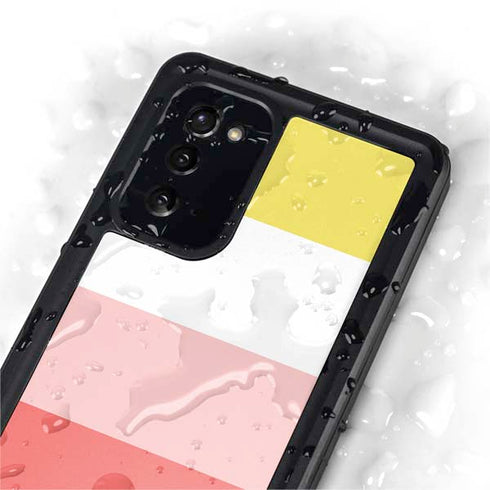 Spring Stripes Galaxy Note20 5G Waterproof Case