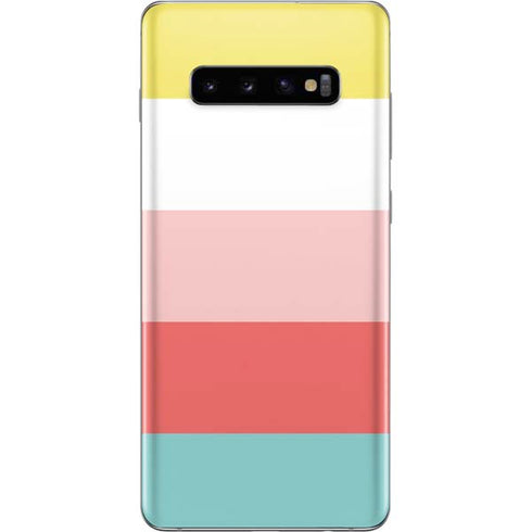 Spring Stripes Galaxy S10 Plus Skin