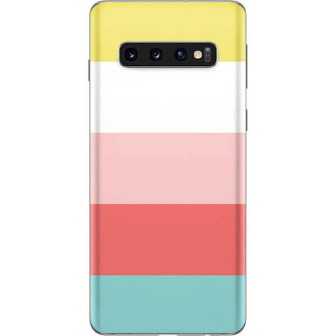 Spring Stripes Galaxy S10 Skin
