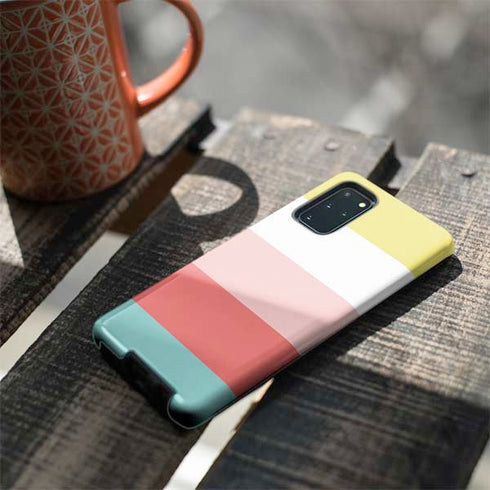 Spring Stripes Galaxy S20 Plus Pro Case