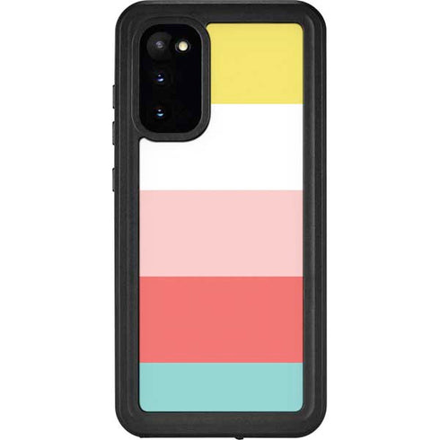 Spring Stripes Galaxy S20 Waterproof Case