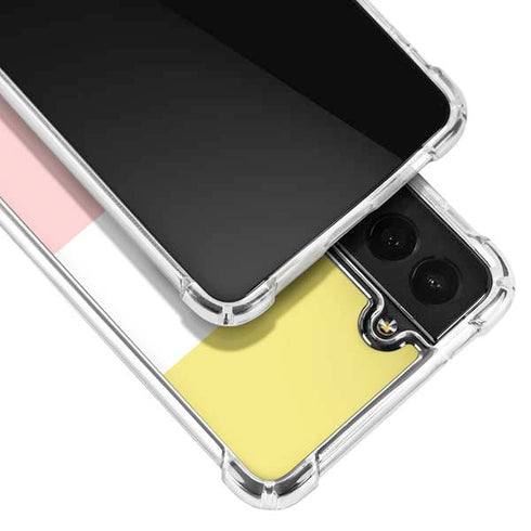 Spring Stripes Galaxy S21 5G Clear Case