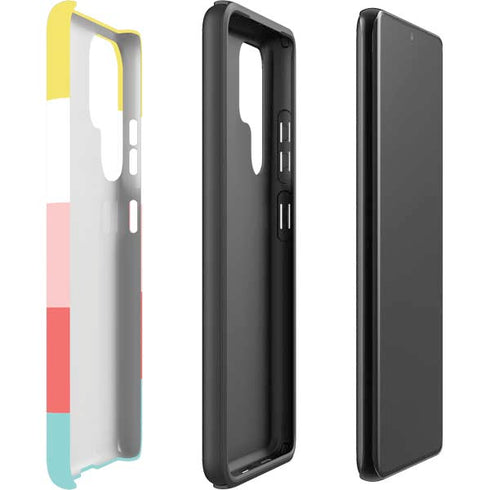 Spring Stripes Galaxy S22 Ultra Pro Case