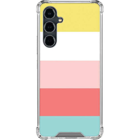 Spring Stripes Galaxy S23 FE Clear Case