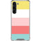 Spring Stripes Galaxy S23 Plus Clear Case