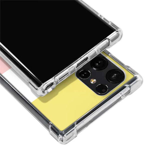 Spring Stripes Galaxy S24 Ultra Clear Case