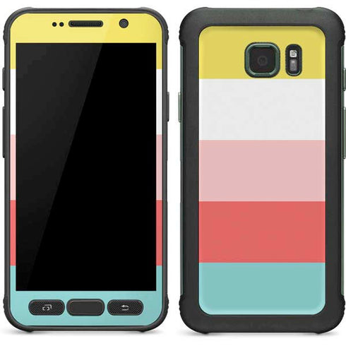 Spring Stripes Galaxy S7 Active Skin