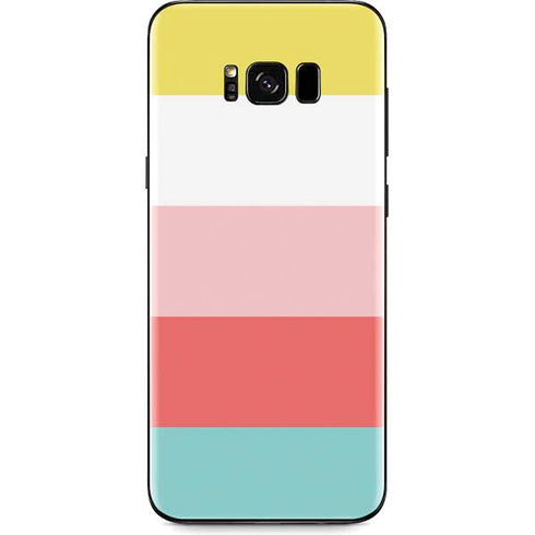 Spring Stripes Galaxy S8 Skin