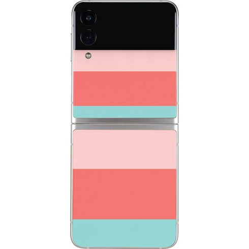 Spring Stripes Galaxy Z Flip3 5G Skin