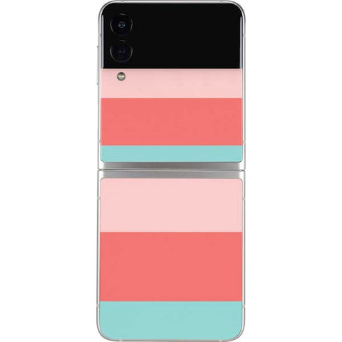 Spring Stripes Galaxy Z Flip4 5G Skin
