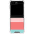 Spring Stripes Galaxy Z Flip5 5G Clear Case