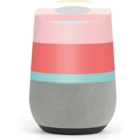 Spring Stripes Google Home Skin