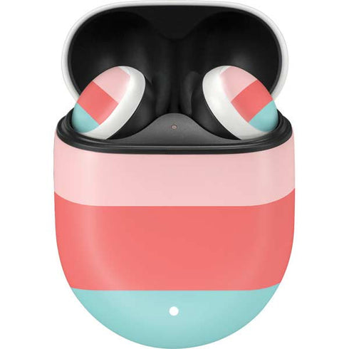 Spring Stripes Google Pixel Buds Skin