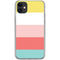 Spring Stripes iPhone 11 Clear Case
