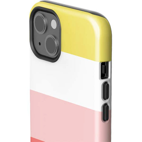 Spring Stripes iPhone 14 Plus Impact Case