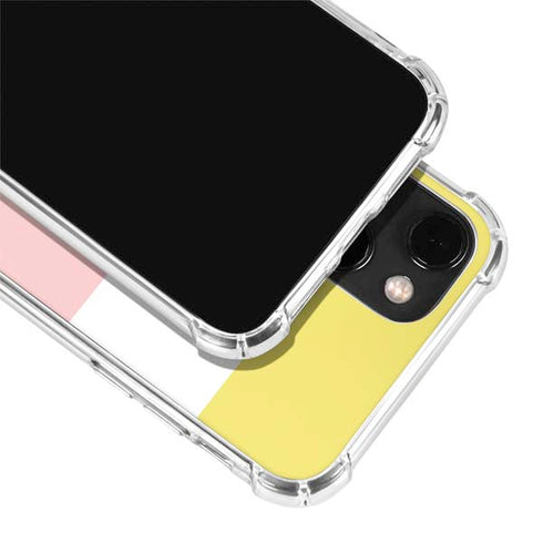 Spring Stripes iPhone 14 Plus Clear Case