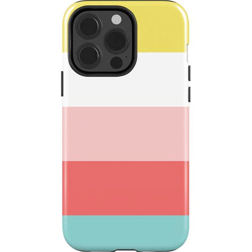 Spring Stripes iPhone 15 Pro Impact Case