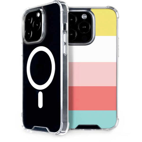 Spring Stripes iPhone 14 Pro MagSafe Case