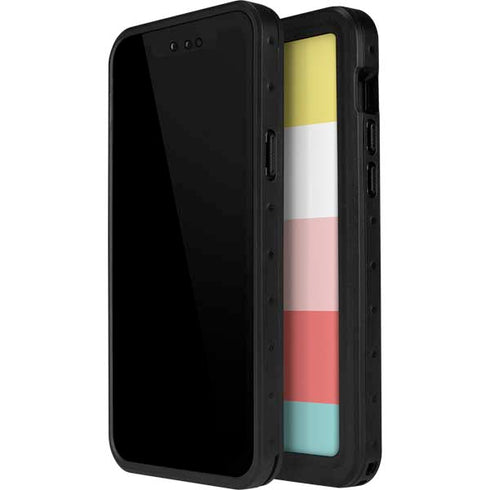 Spring Stripes iPhone 15 Plus Waterproof Case
