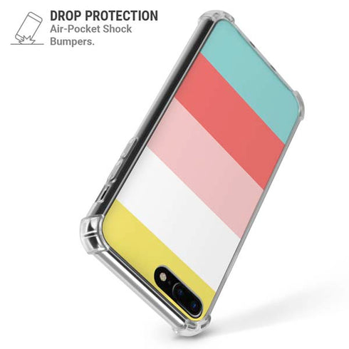 Spring Stripes iPhone 7/8 Plus Clear Case