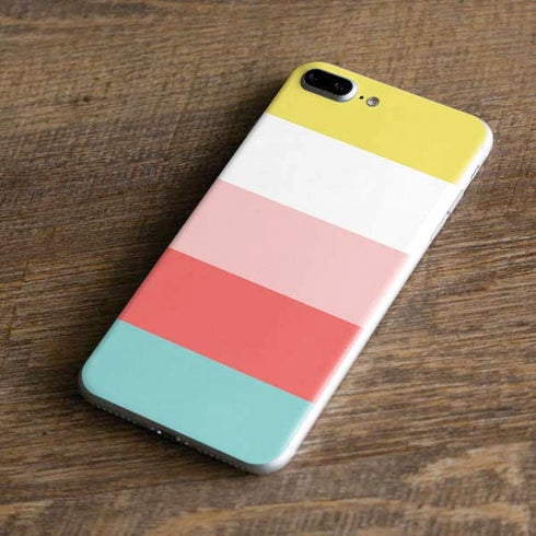 Spring Stripes iPhone 8 Plus Skin