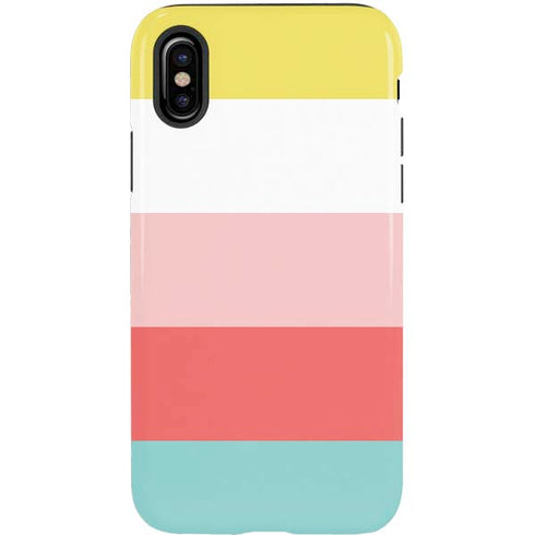 Spring Stripes iPhone X Pro Case