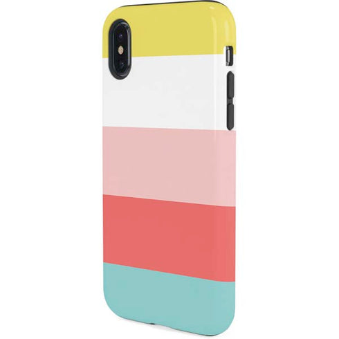 Spring Stripes iPhone X Pro Case