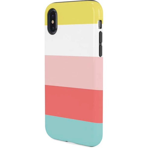Spring Stripes iPhone XS Pro Case