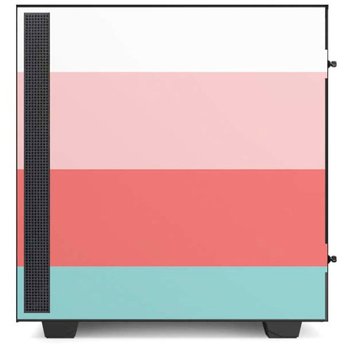 Spring Stripes NZXT H510 Compact ATX Mid-Tower Case Skin