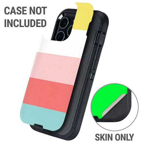 Spring Stripes Otterbox Defender iPhone Skin