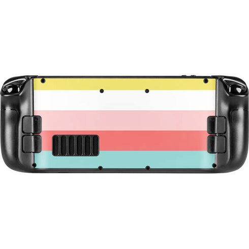 Spring Stripes Steam Deck Handheld Gaming Computer Skin