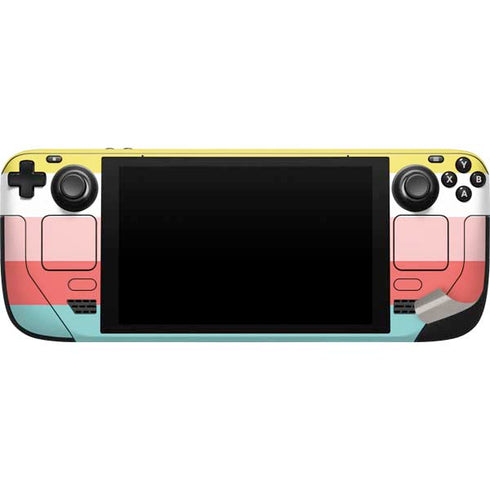 Spring Stripes Steam Deck Handheld Gaming Computer Skin