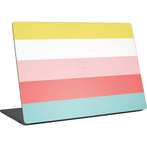 Spring Stripes Surface Laptop 4 15in Skin