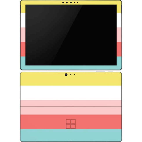 Spring Stripes Surface Pro 6 Skin