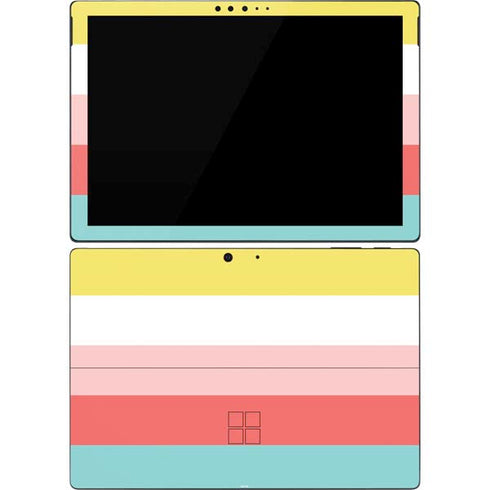 Spring Stripes Surface Pro 7 Skin
