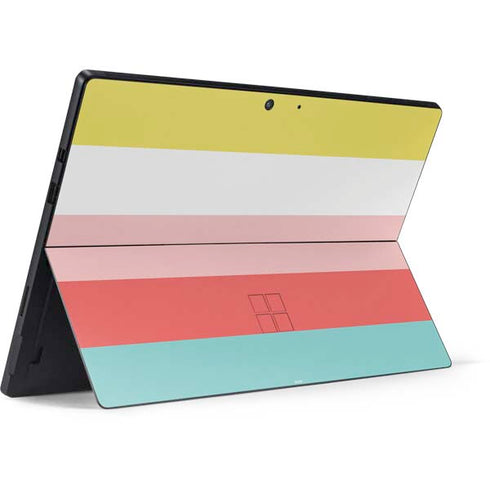 Spring Stripes Surface Pro 7 Skin