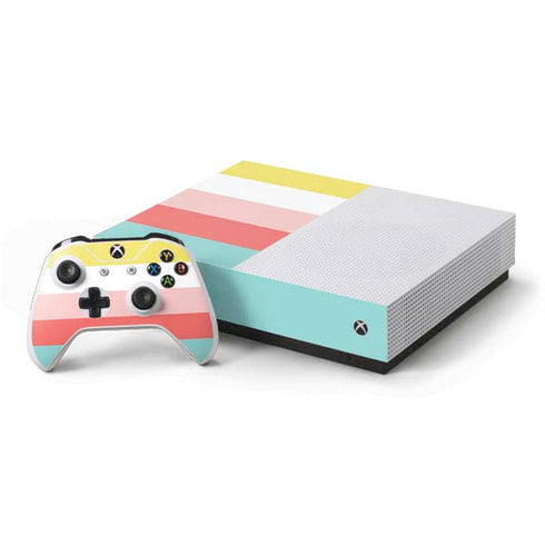 Spring Stripes Xbox One S All-Digital Edition Bundle Skin
