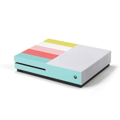 Spring Stripes Xbox One S Console Skin