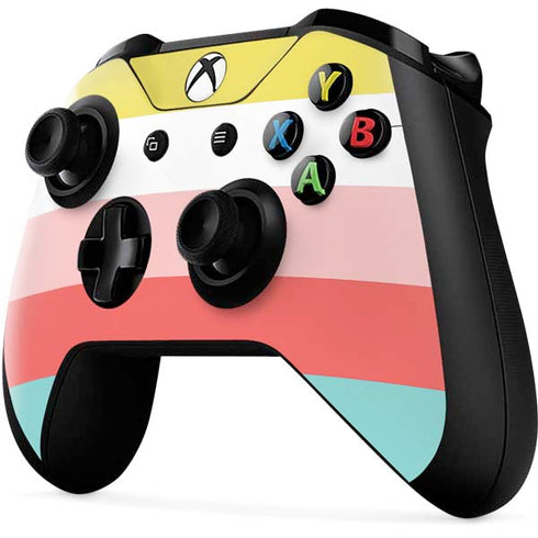 Spring Stripes Xbox One X Controller Skin