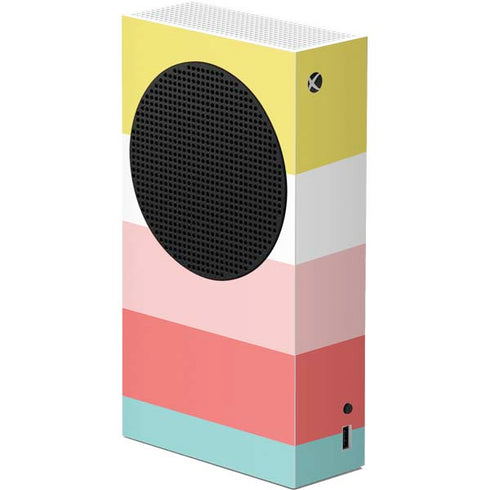 Spring Stripes Xbox Series S Console Skin