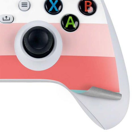 Spring Stripes Xbox Series S Controller Skin