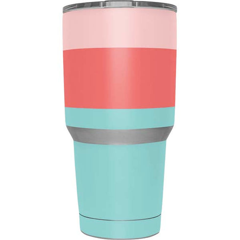 Spring Stripes Yeti 30oz Rambler Tumbler Skin